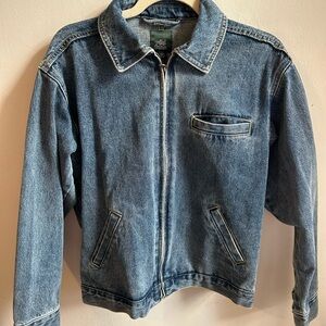 Women’s XXS Wild Fable Light Blue Collared Denim Jacket